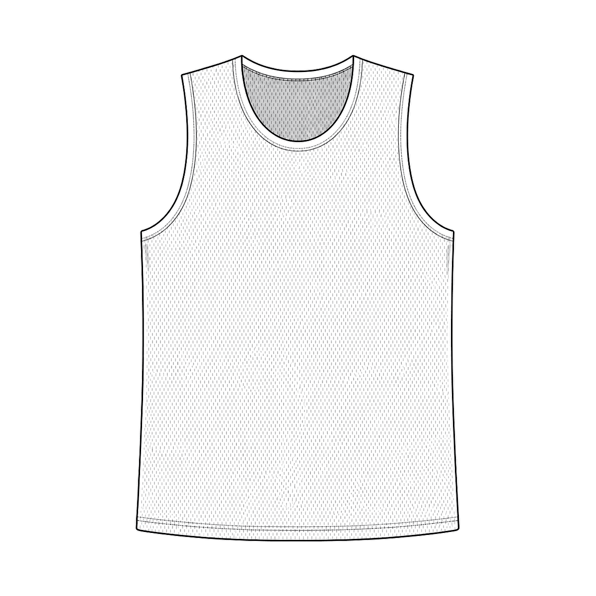 DOT reversible practice pinnie white technical flat